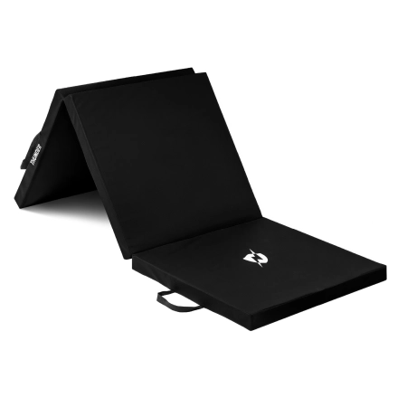 Gymnastic mat black 180x60x4 THUNDER