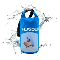 Geantă impermeabilă 10 L THUNDER albastru