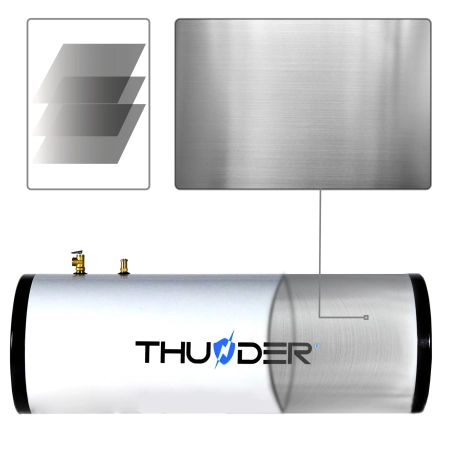 Pressure collector with tank THUNDER 150L BLACK