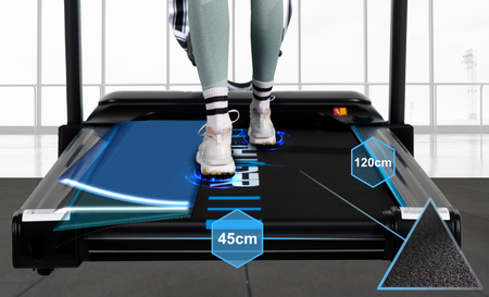 Bieżnia elektryczna THUNDER RAPID-DS-BLACK