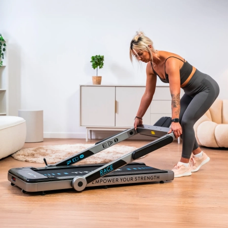 BIEŻNIA ELEKTRYCZNA THUNDER RACE-SILVER- OUTLET STAN DOSKONAŁY