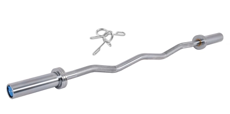 Gryf olimpijski lekko łamany 120 cm THUNDER