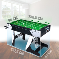 THUNDER HEXAGON 4FT folding foosball table