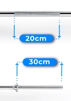 Gryf śrubowy prosty 150 cm 30 mm THUNDER
