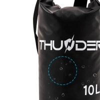 Geantă impermeabilă 10 L THUNDER negru
