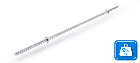 Straight screw bar THUNDER 180 cm 30 mm