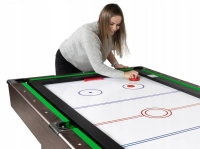 Stół bilardowy THUNDER z nakładką cymbergaj/ping pong 9FT - BOLD-BROWN