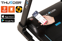 BIEŻNIA ELEKTRYCZNA THUNDER RAPID-DS-BLACK - OUTLET STAN DOBRY