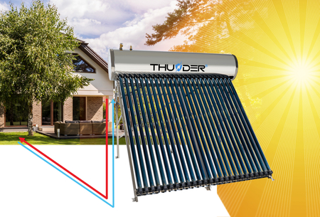 Kolektor ciśnieniowy ze zbiornikiem THUNDER 250L