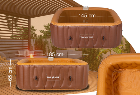 Dmuchane Jacuzzi ogrodowe THUNDER BREVE