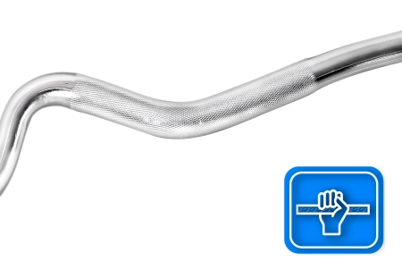 Gryf śrubowy mocno łamany 120 cm 30 mm THUNDER