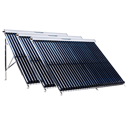 Zestaw solarny z trzema kolektorami próżniowymi 30 bez kabla solarnego i bez zbiornika