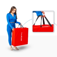 Gymnastic mat red 180x60x5 THUNDER