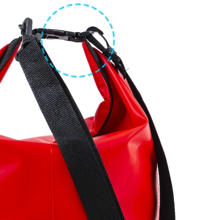 Waterproof Bag 20 L THUNDER red