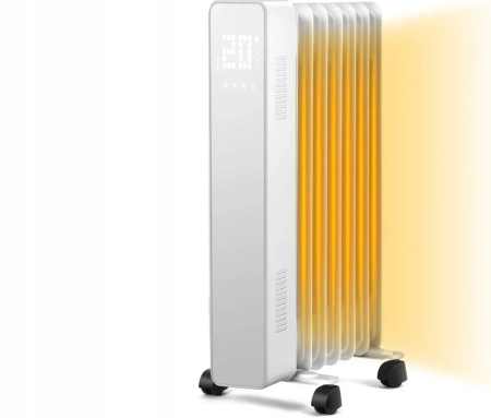 Grzejnik olejowy THUNDER SIMPLE-WHITE - 2500W