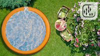 THUNDER MOCHA Inflatable Garden Jacuzzi