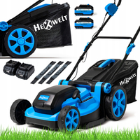 Hexwelt cordless lawnmower HW-KA-40 40cm 40V 8Ah