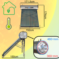 Pressure collector with THUNDER 200L tank