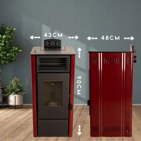 Piec na pellet SOPHIA RED 8,1 kW
