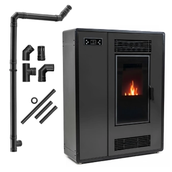 Piec na pellet ARIA BLACK 12 kW 