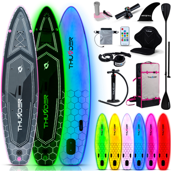 Deska SUP 320cm THUNDER MOSSA z podświetleniem LED (przedsprzedaż 24.07)