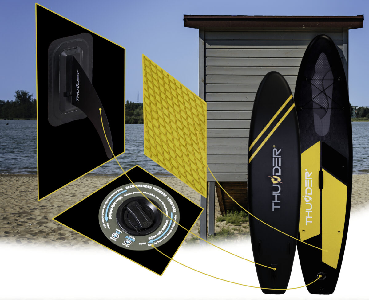 Deska SUP 320cm THUNDER IPPO - obrazek 7