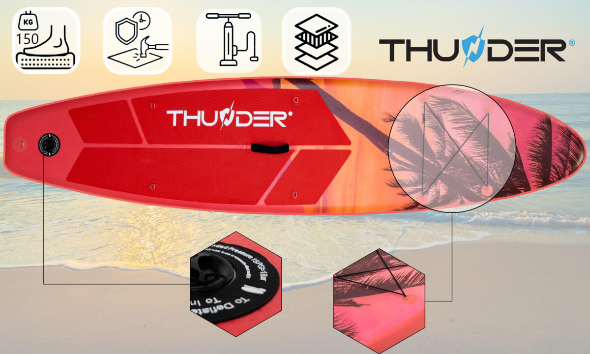 Deska SUP 320cm THUNDER ISLE - obrazek 9