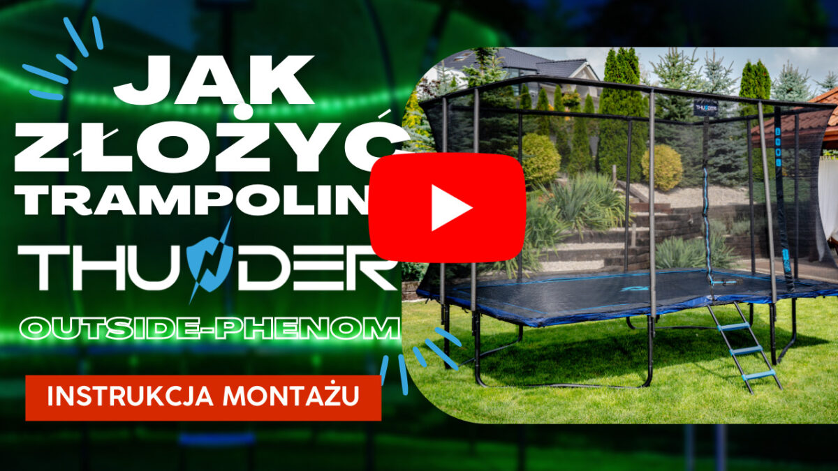 Trampolina ogrodowa THUNDER OUTSIDE PHENOM 10FT*14FT BLUE - obrazek 10
