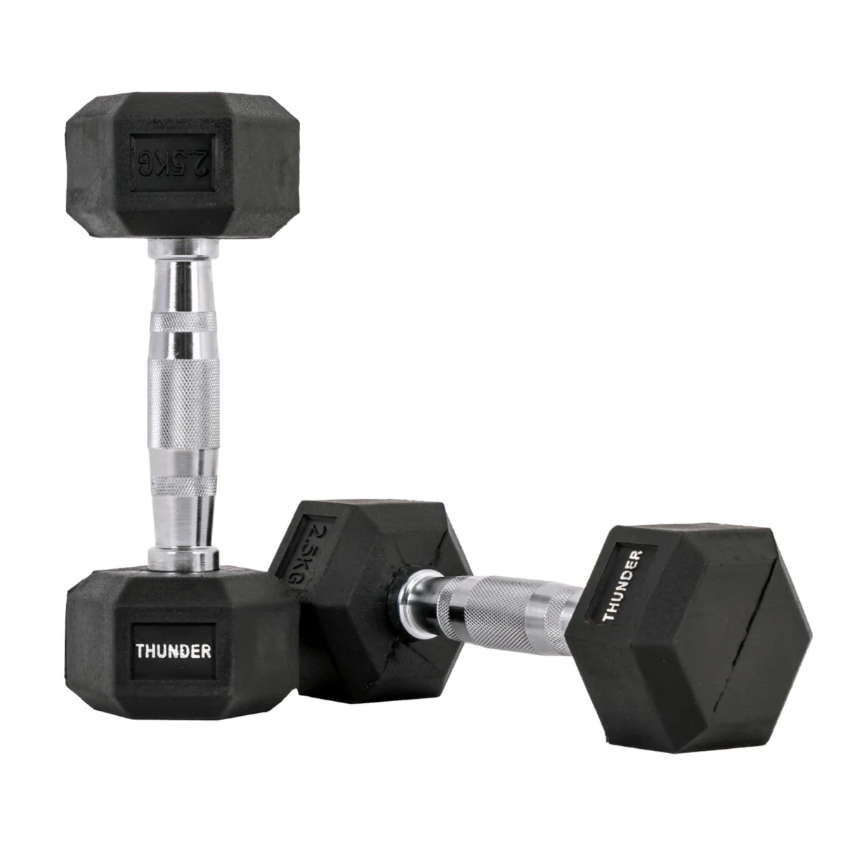 Hantla hexagonalna 2,5 kg marki THUNDER