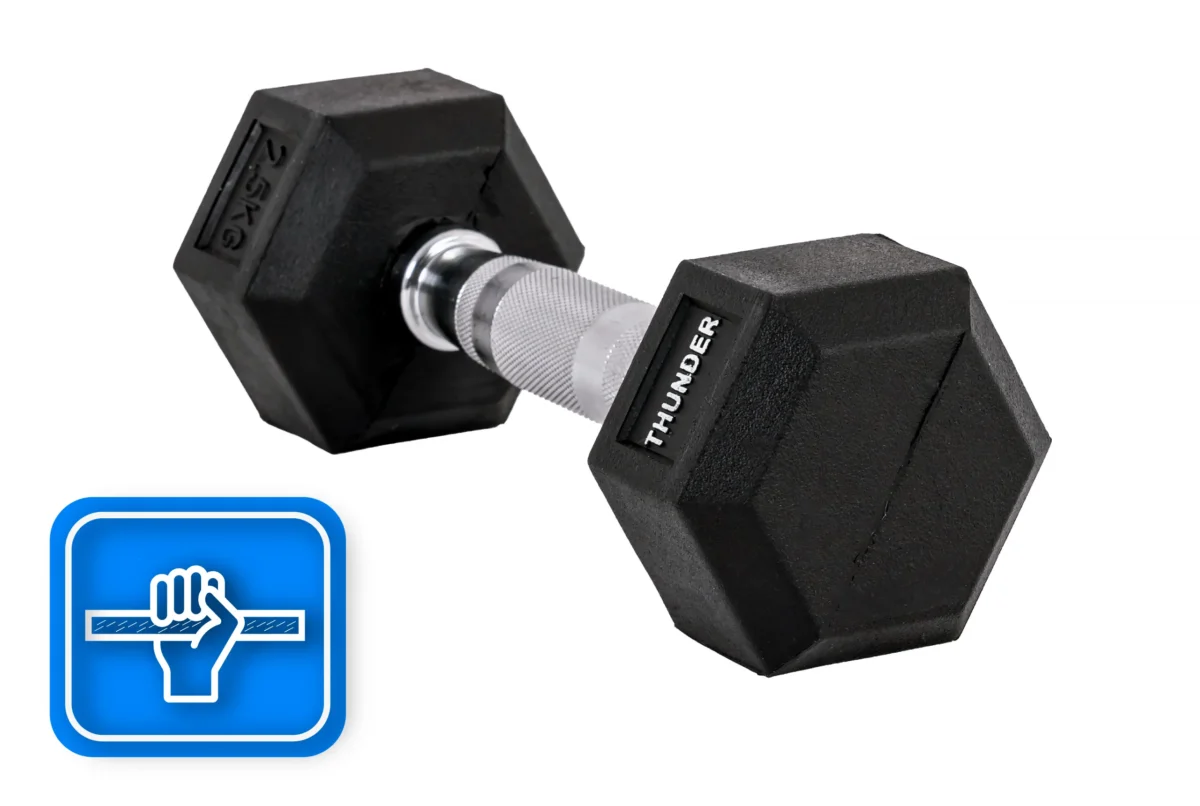 Hantla hexagonalna 2,5 kg marki THUNDER - obrazek 7