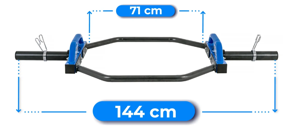 Hexagonalny gryf do martwego ciągu TRAP BAR THUNDER - obrazek 7