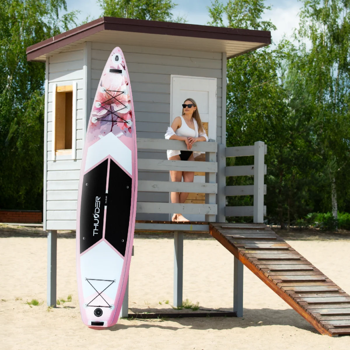 Deska SUP 365cm THUNDER ROSEA - obrazek 5