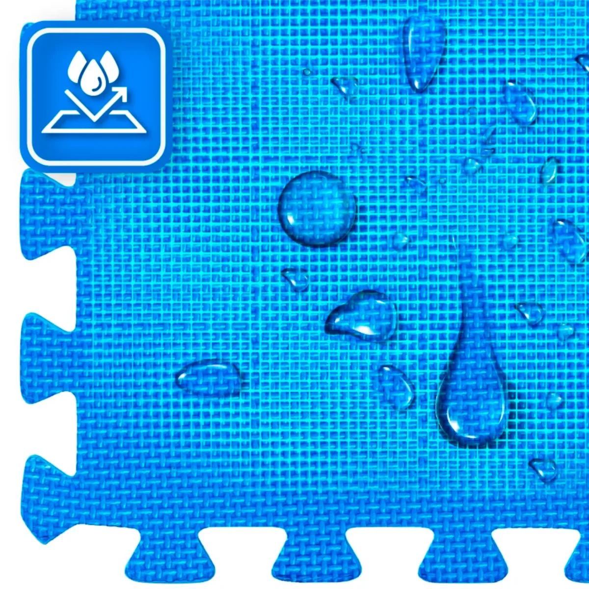Puzzle do ćwiczeń niebiesko-szare 60×60 THUNDER - obrazek 5