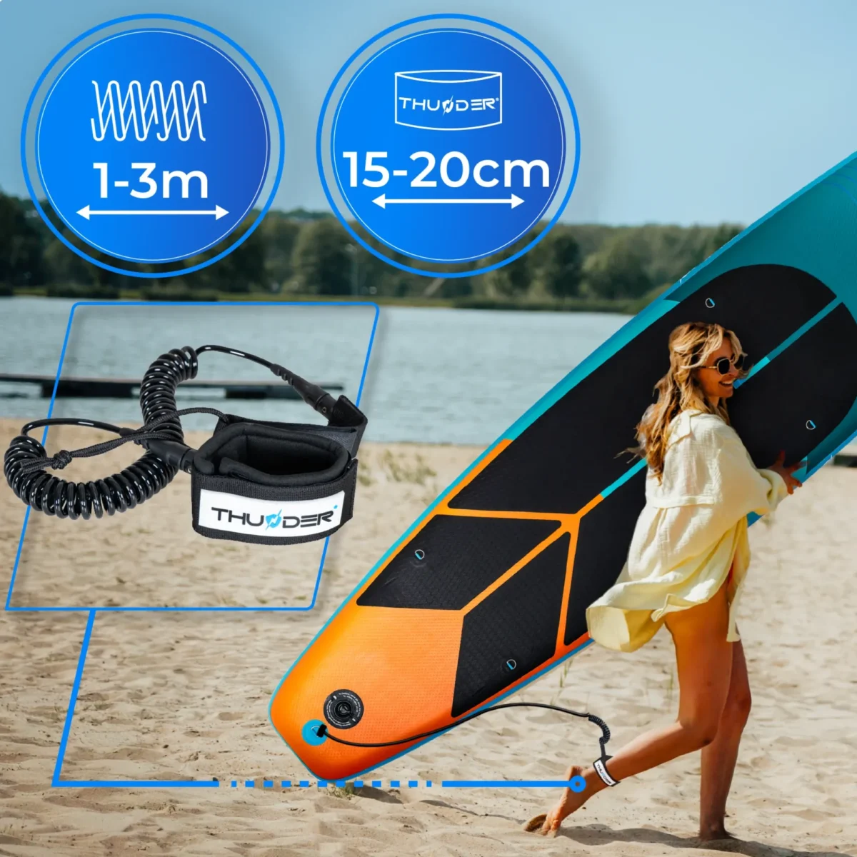 Deska SUP 365cm THUNDER STORME - obrazek 6