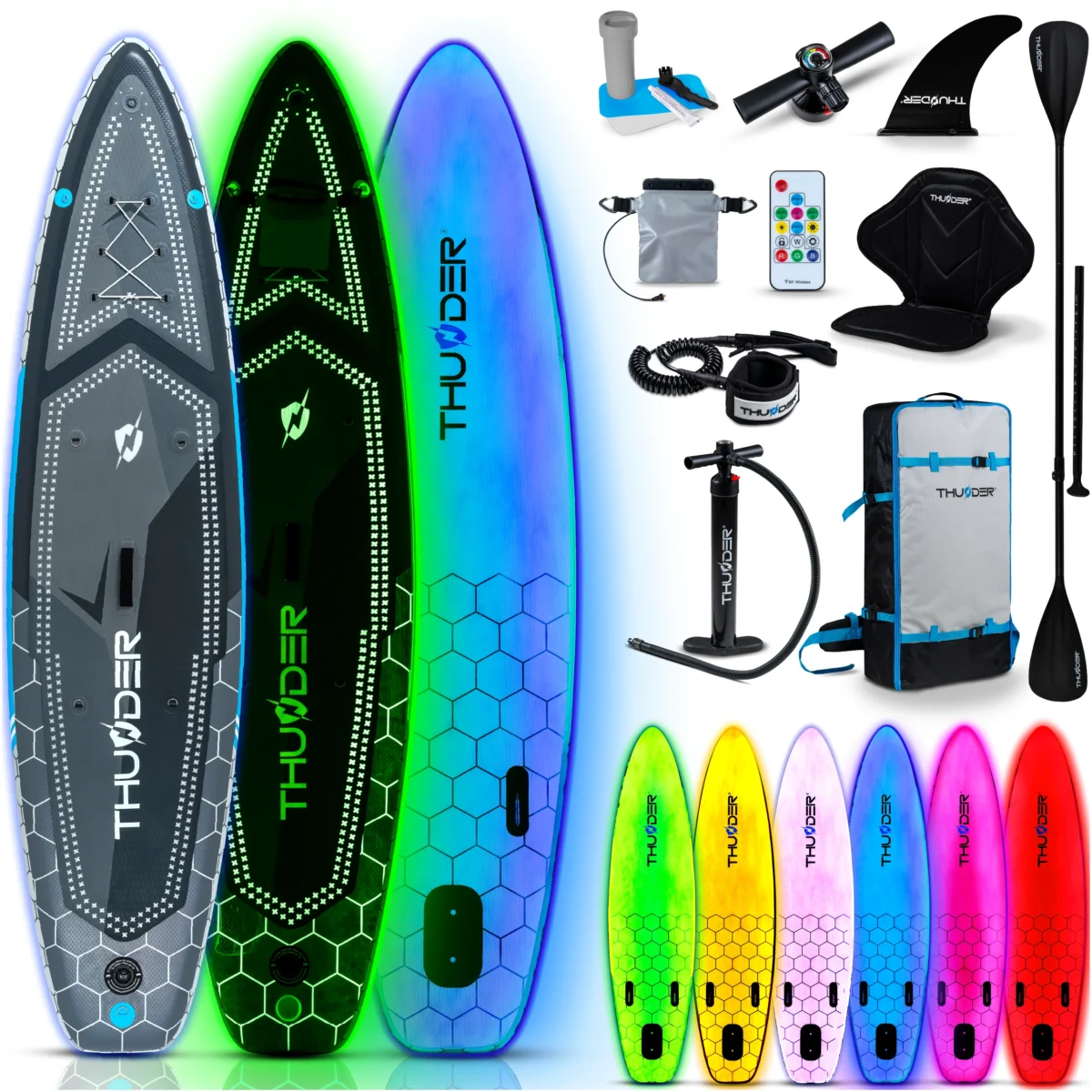 Deska SUP LED 320cm THUNDER LUMOS - obrazek 6